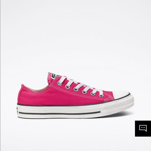 Converse Shoes - Converse Hot Pink Low Top